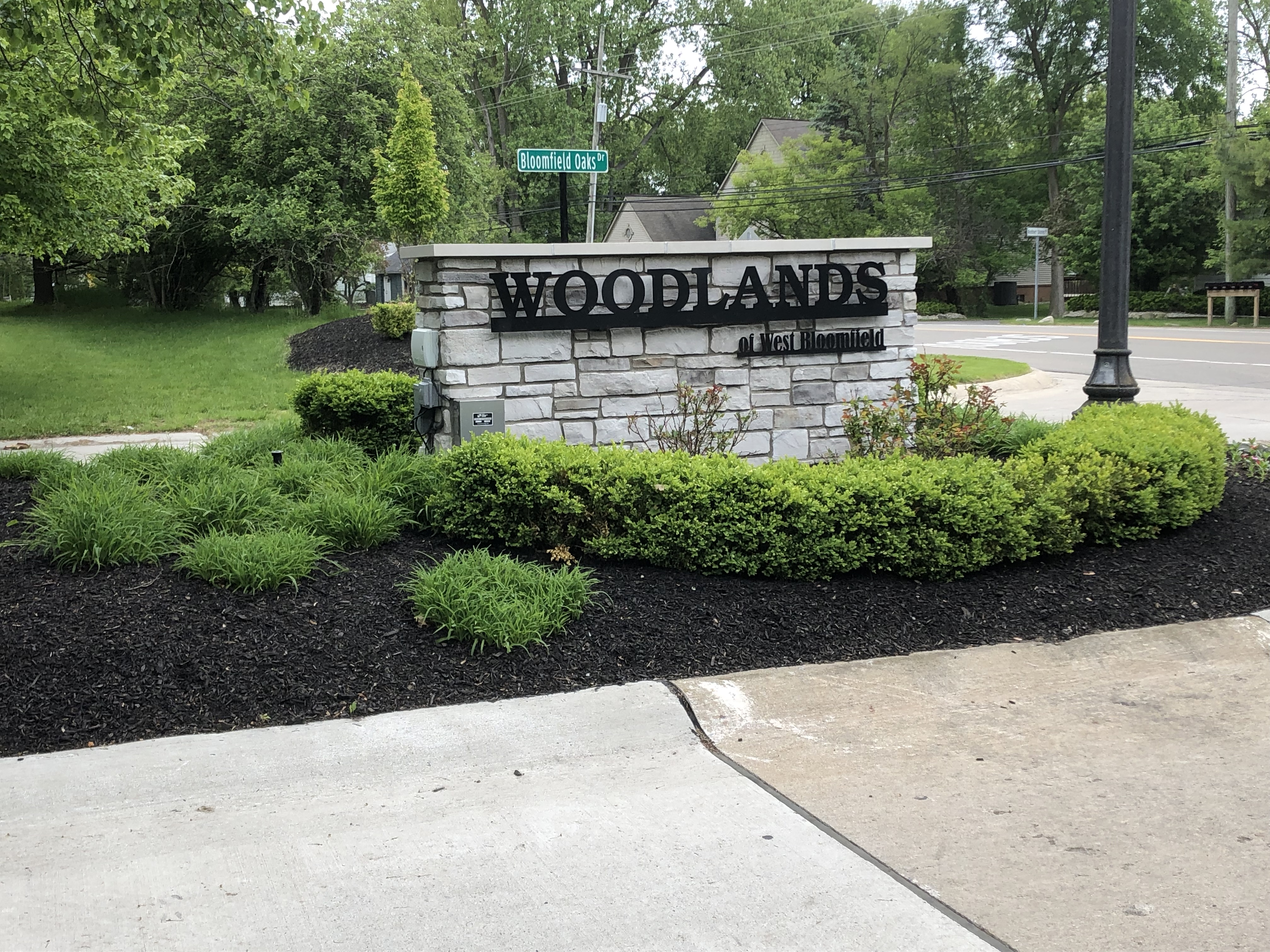 HOA Entrance Sign